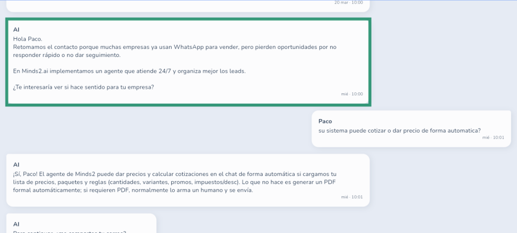 Campañas de WhatsApp con IA: cómo atacar a tus clientes en el momento correcto