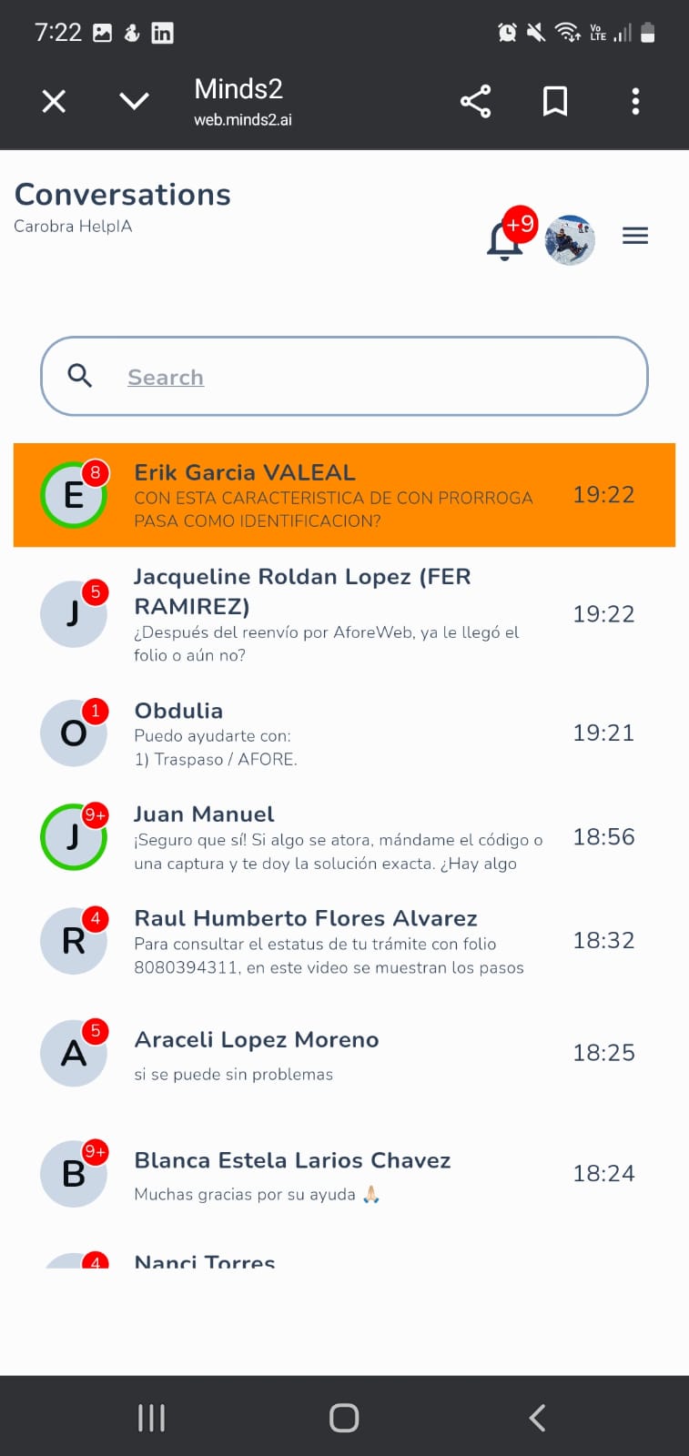 Minds2 Citas Conversaciones