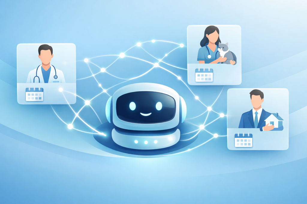 Cómo automatizar citas y tareas para clínicas e inmobiliarias con inteligencia artificial